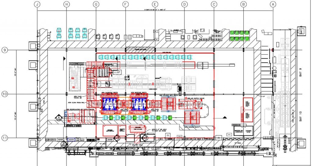 Robot Booth Layout